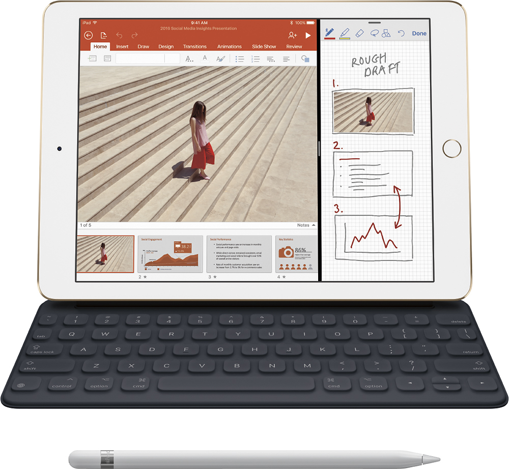 Best Buy: Apple 9.7-Inch iPad Pro with WiFi 32GB Rose Gold MM172LL/A