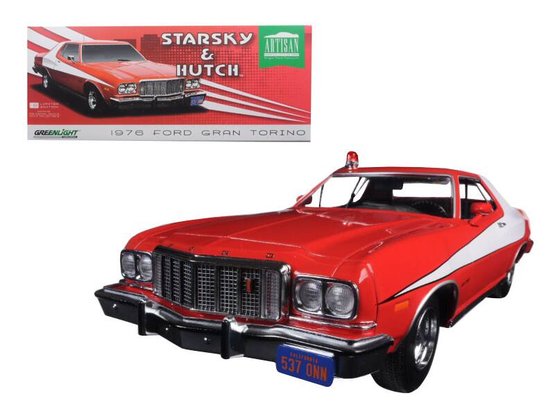 STARSKY & HUTCH  
ARTISAN  
1976 FORD GRAN TORINO  
GREENLIGHT  
LIMITED EDITION  
537 ONN