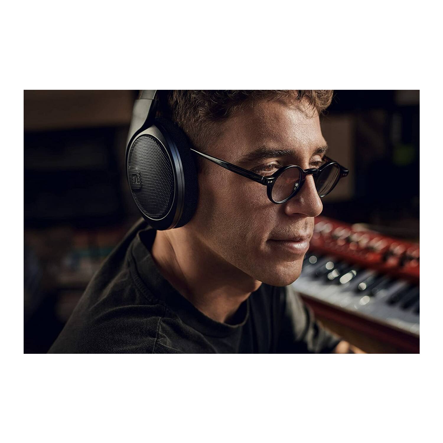 Left. Sennheiser - Sennheiser HD 400 PRO Studio Reference Headphones.