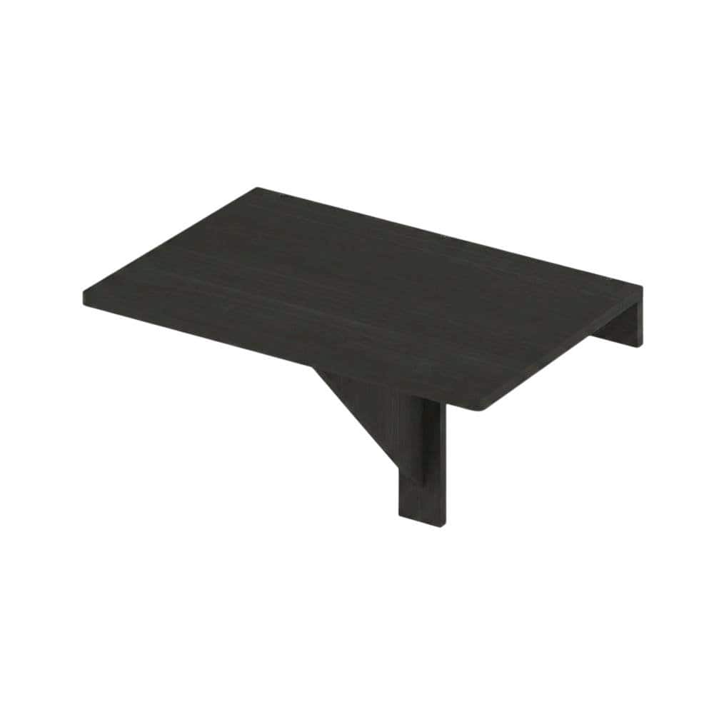 FurniFact - Wall Mounting Folding Table, Folding Design, Wall Mounted - Brown