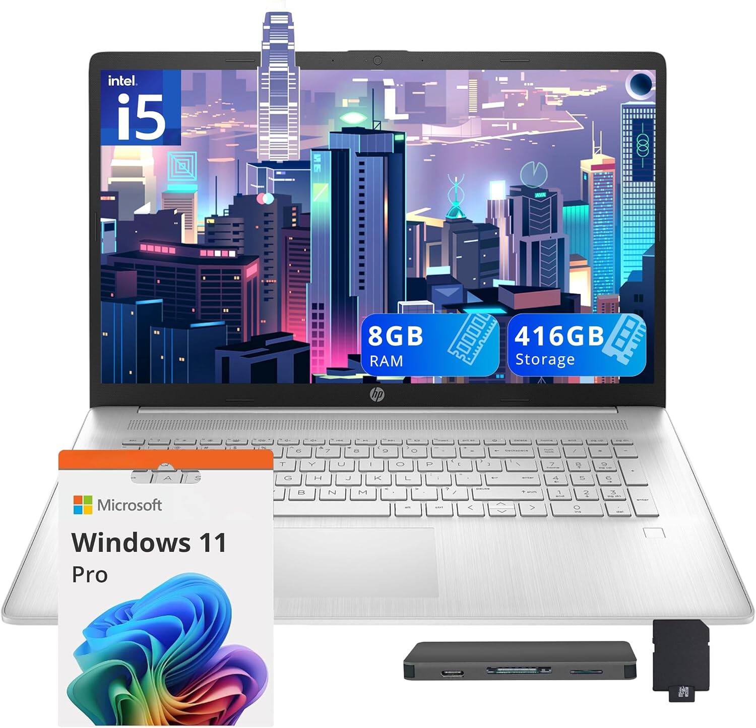 Intel i5  
8GB RAM  
416GB Storage  
Microsoft Windows 11 Pro