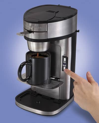 Hamilton Beach Single Serve Coffee Maker Stainless 49981A - Best Buy