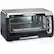 Front. Hamilton Beach - 6 Slice Capacity Toaster Oven - Black.