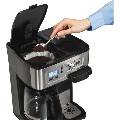 Hamilton Beach FlexBrew 12-Cup Coffee Maker Black 49976 - Best Buy