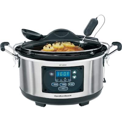 Hamilton Beach - Set n Forget Cooker - Metallic