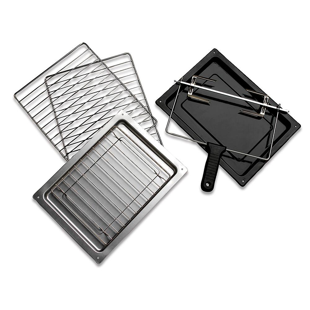 Alt View 12. Hamilton Beach - Electric Oven - Metallic.