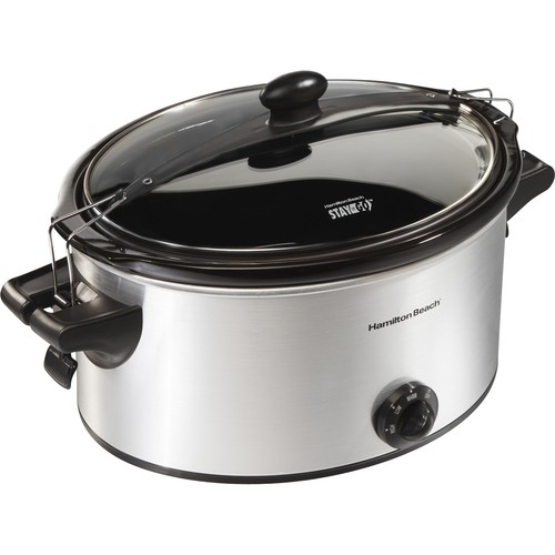 Best Buy: Crock-Pot Cook & Carry 6-Quart Slow Cooker black/silver