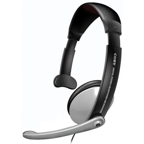 Front Standard. Coby - Hands-Free Headset.
