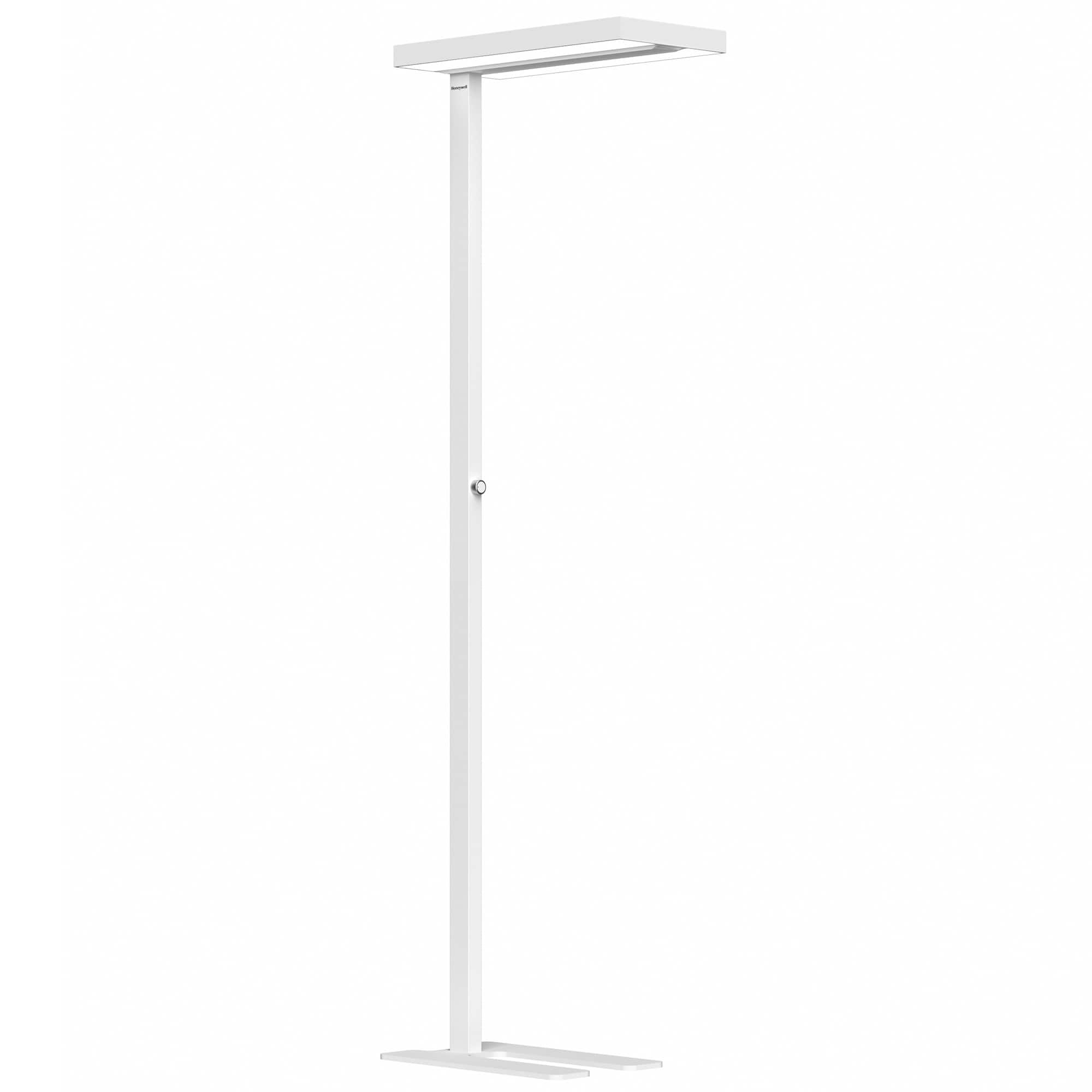 Honeywell - LED Reading Floor Lamp Modern - 02E Sunturalux Eye Caring Standing Light, 6000LM Natural Daylight Dimmable - White