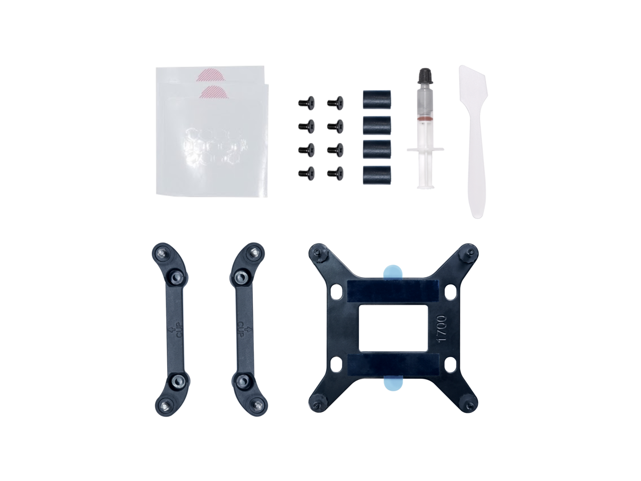 Alt View 1. Lian Li - Lian Li Galahad II Lite 240mm Liquid Cooler with PBT Fans, ARGB Pump, Switchable Lid & Side Light Strips (GA2L24PB) - ARGB.
