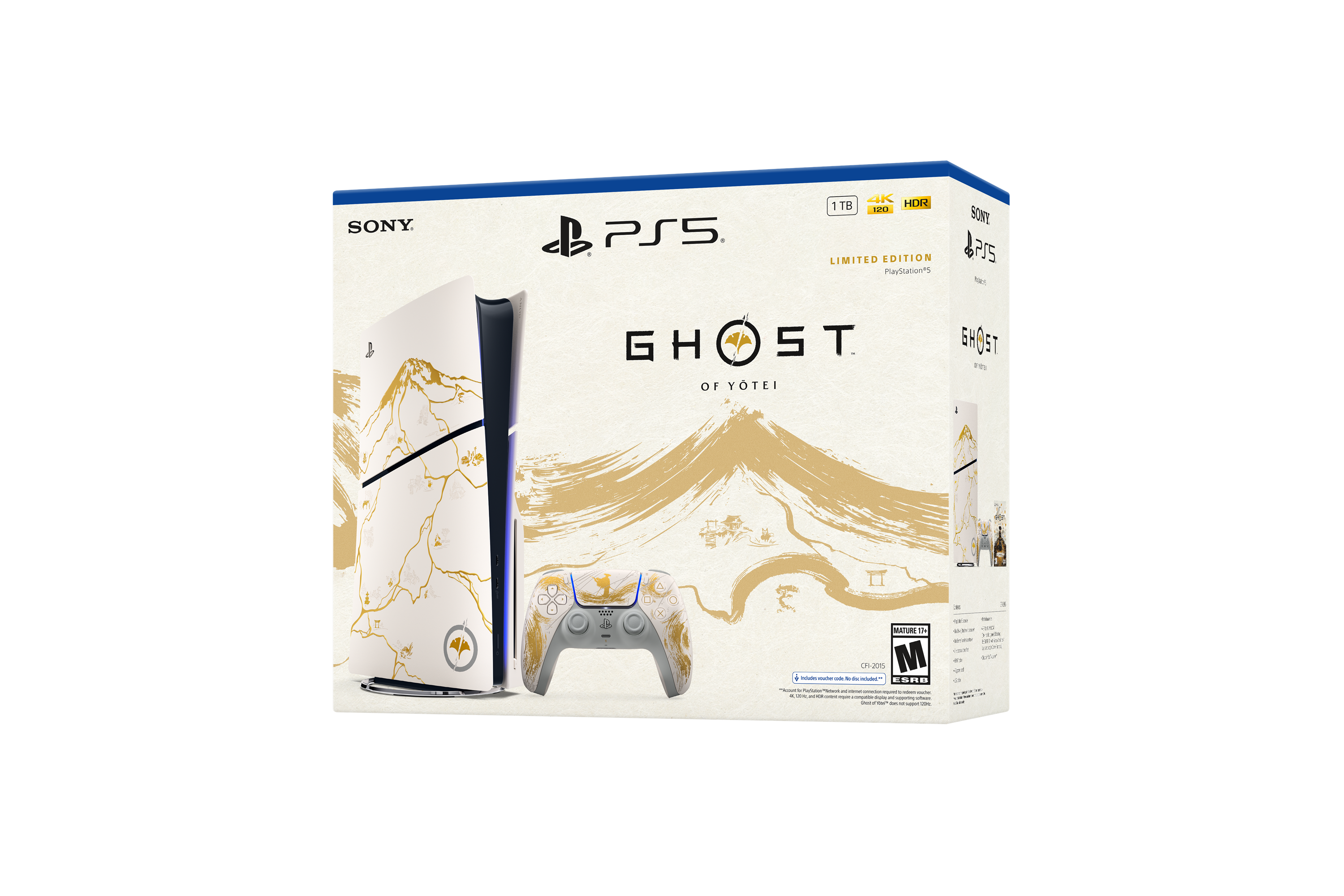 PlayStation 5 Console – Ghost of Yōtei Gold Limited Edition