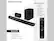 Model: HW-Q990C
What's in the box:
- 5.5" D 5.1" W 16.3" H 16.1" D 8.7" W Soundbar
- Subwoofer
- Rear Speaker Kit
- HDMI Cable
- Wall Mount Kit
- Rubber Foot
- 7.9" H Remote Controller with batteries
Dimensions:
- Soundbar (Inches W x H x D): 48.5 x 2.7 x 5.4
- Subwoofer: 8.7 x 16.3 x 16.1
- Rear Speakers: 5.1 x 7.9 x 5.5
Samsung
Features and specifications subject to change.