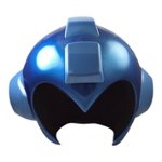Front Zoom. Capcom - Mega Man Replica Wearable Helmet Collector's Edition - Blue.