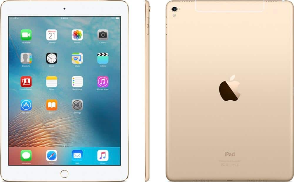 Best Buy: Apple 9.7-Inch iPad Pro with Wi-Fi + Cellular 128GB Gold