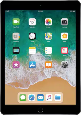 Apple - Geek Squad Certified Refurbished 9.7-Inch iPad Pro with Wi-Fi + Cellular - 256GB - Space Gray (Unlocked)