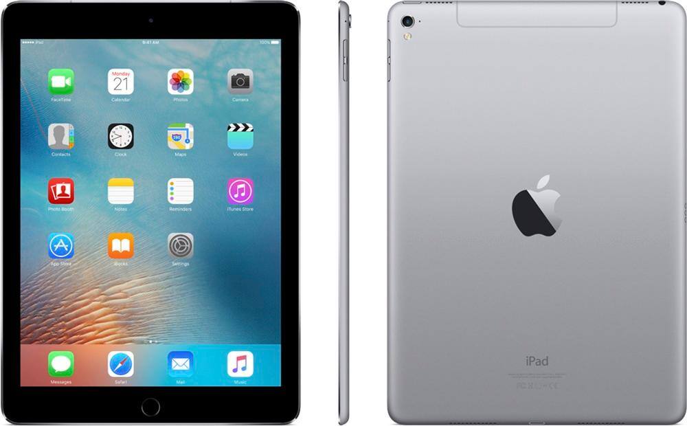 Alt View 12. Apple - 9.7-Inch iPad Pro with Wi-Fi + Cellular - 256GB.