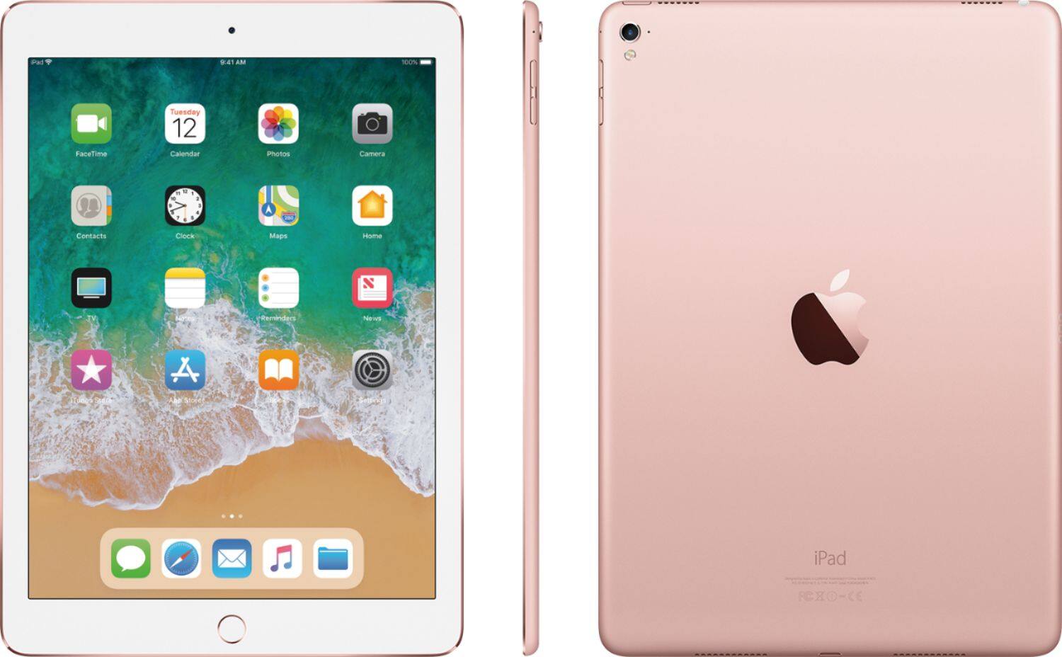 Alt View 11. Apple - 9.7-Inch iPad Pro with Wi-Fi + Cellular - 128GB.