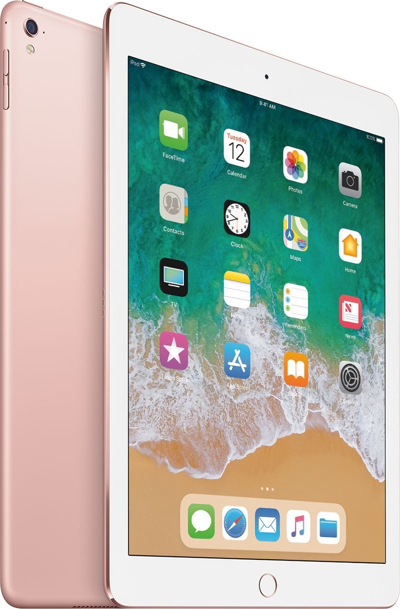 Angle. Apple - 9.7-Inch iPad Pro with Wi-Fi + Cellular - 256GB.