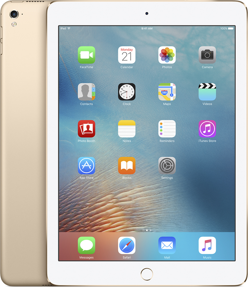 Best Buy Apple 129 Inch Ipad Pro With Wi Fi Cellular 256 Gb Gold