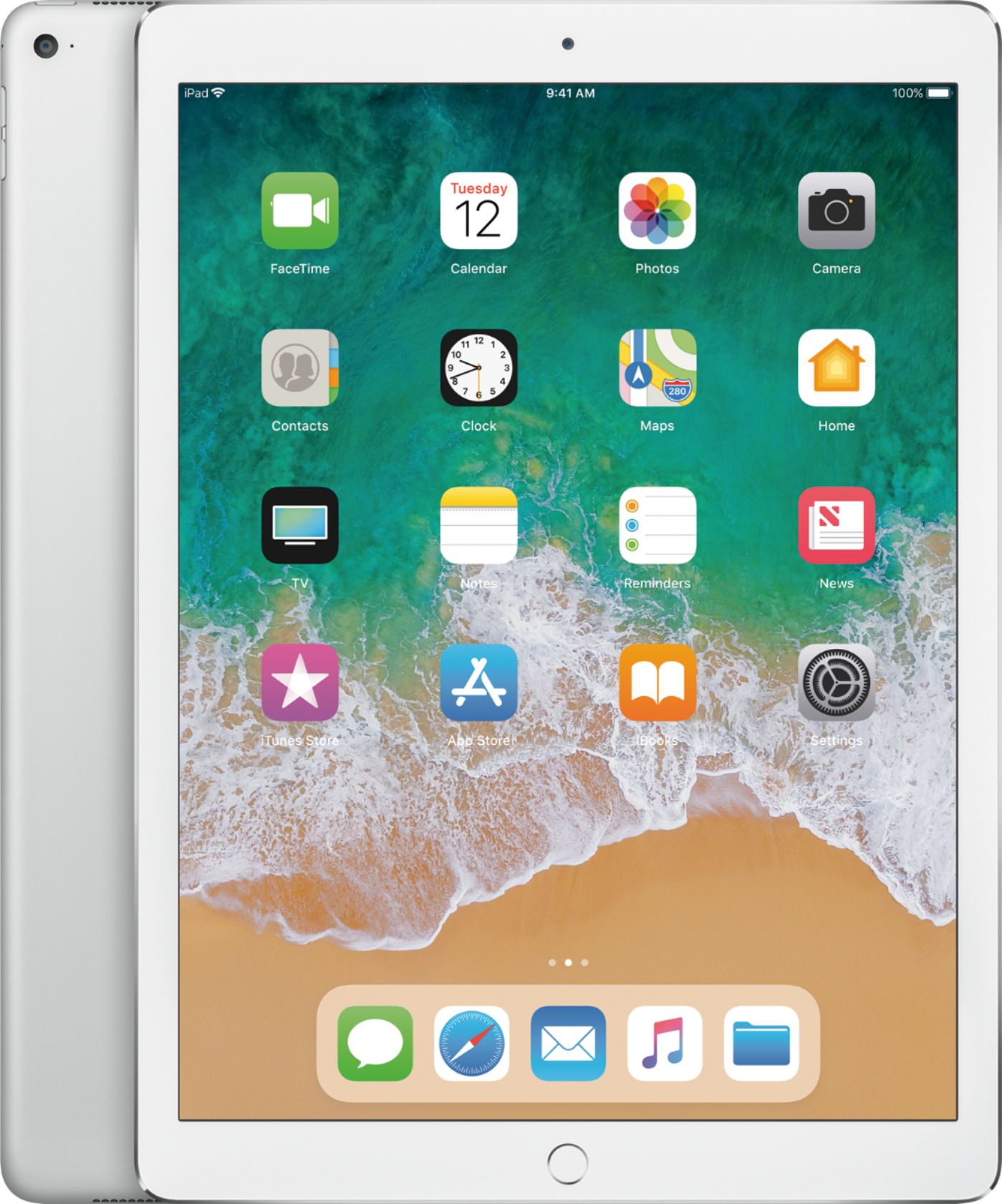 Apple 12.9- Inch iPad Pro with Wi-Fi 256 GB Silver - Best Buy