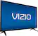 Angle. VIZIO - 32" Class (31.5" Diag.) - LED - 1080p - with Chromecast Built-in - HDTV - Black.