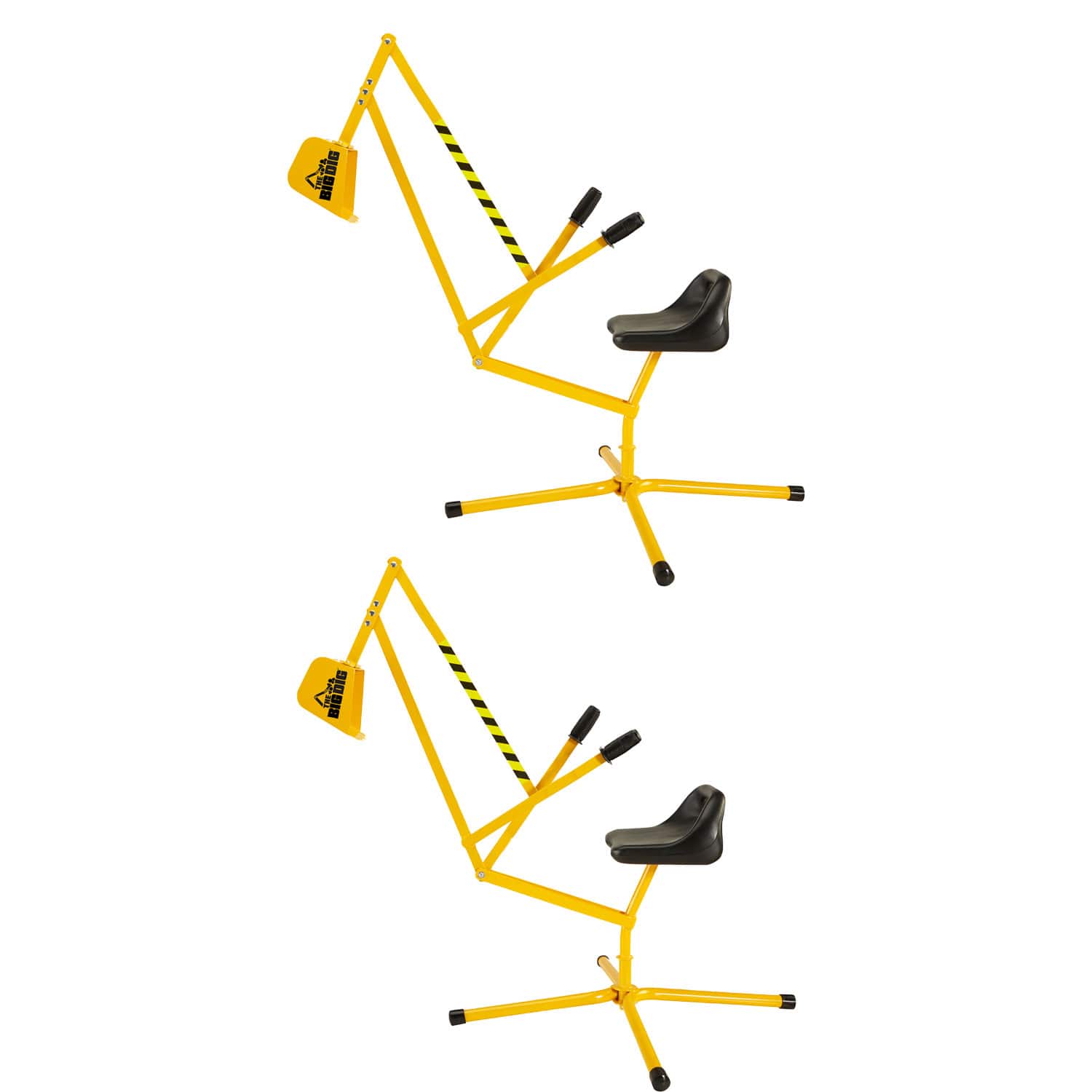 Big Dig - 100-1 Sandbox Digger Excavator Crane with 360 Degree Rotation (2 Pack)