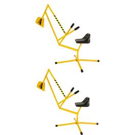 Big Dig - 100-1 Sandbox Digger Excavator Crane with 360 Degree Rotation (2 Pack)
