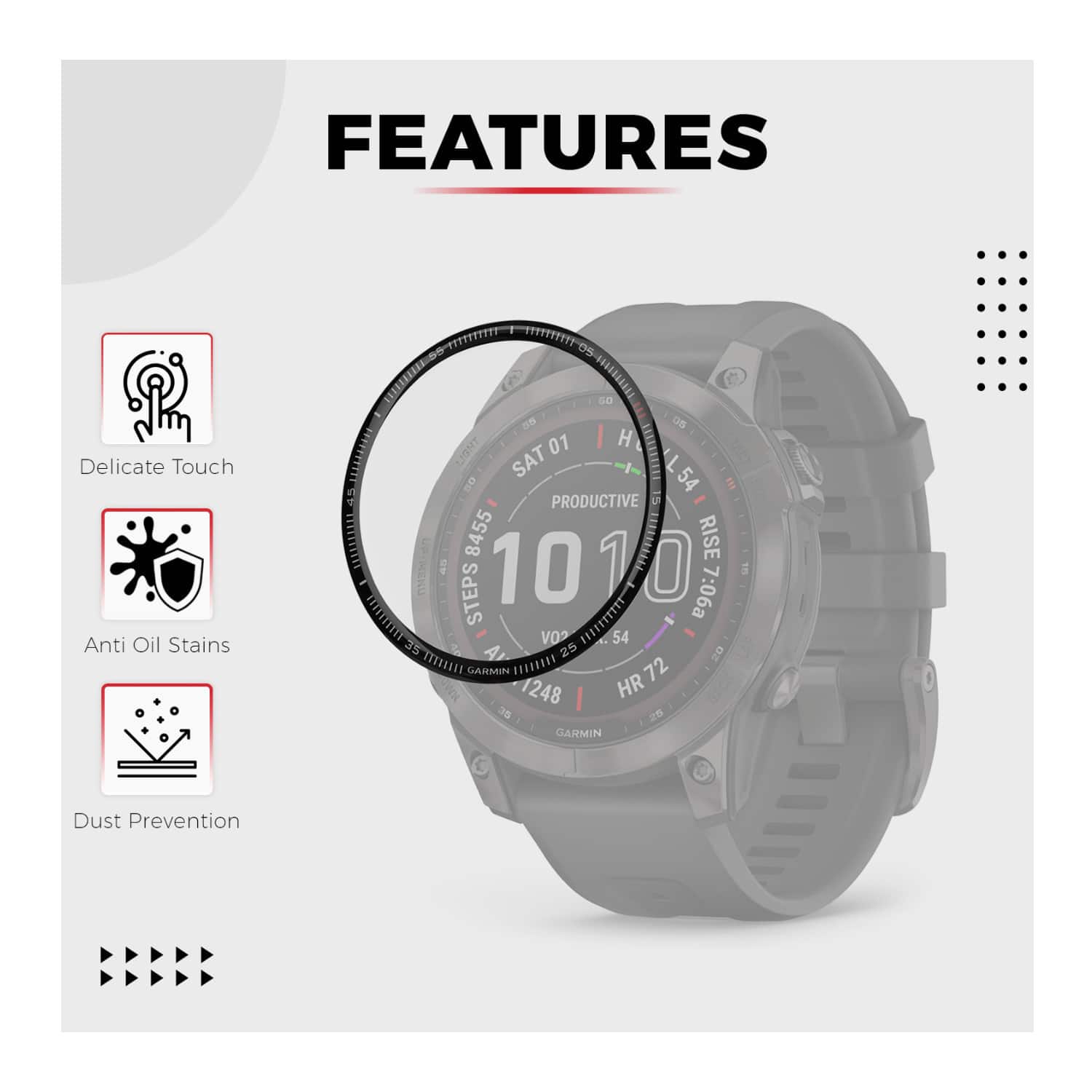 Garmin Fenix 8 47mm GPS Slate Gray Black Smartwatch with Charger