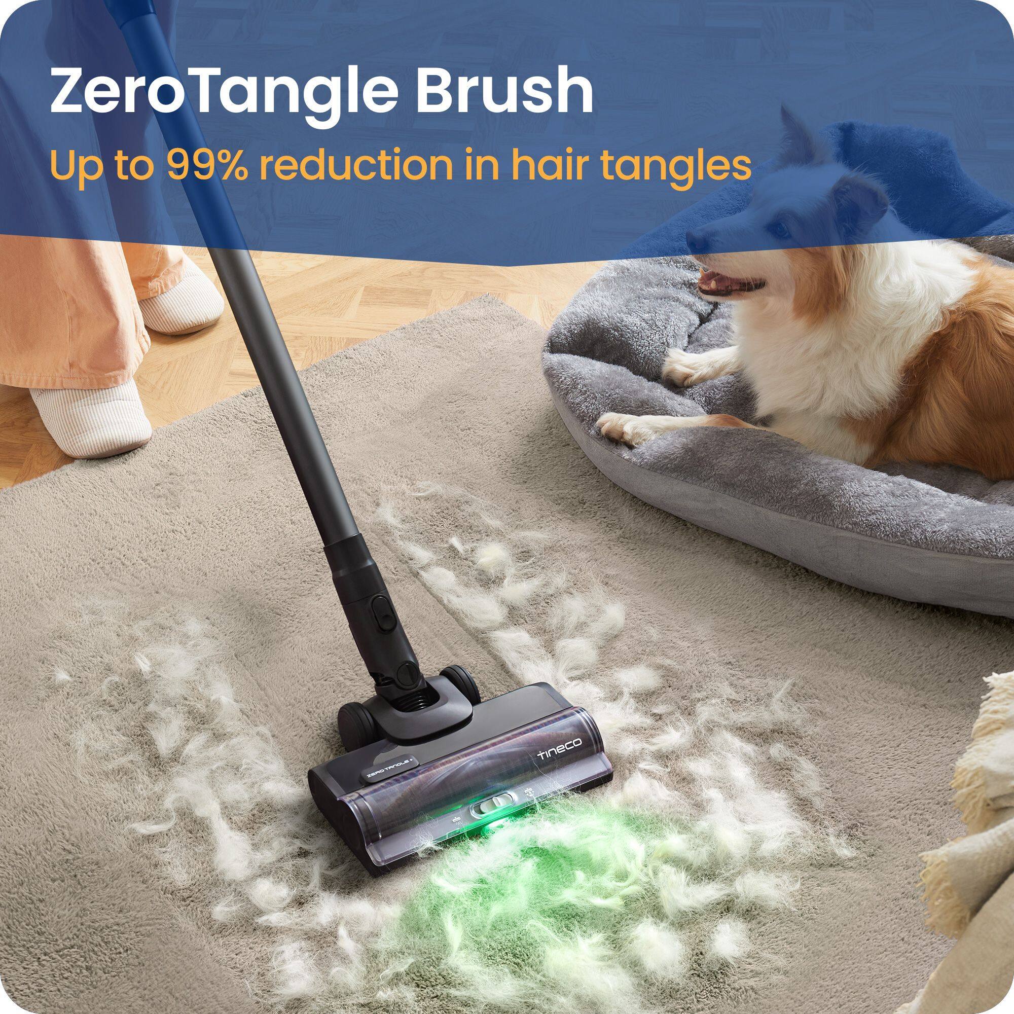 ZeroTangle Brush  
Up to 99% reduction in hair tangles