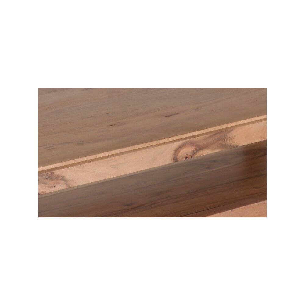Alt View 1. Porter Designs - Portola Solid Acacia Wood Console Table - Natural.