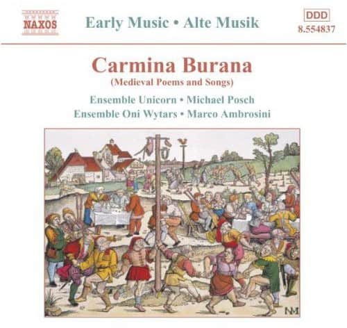 Ensemble Oni Wytars - Carmina Burana  - COMPACT DISCS