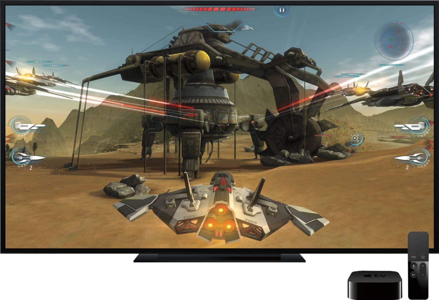 Alt View Zoom 15. Apple TV – 32GB (4th Generation) - Black.