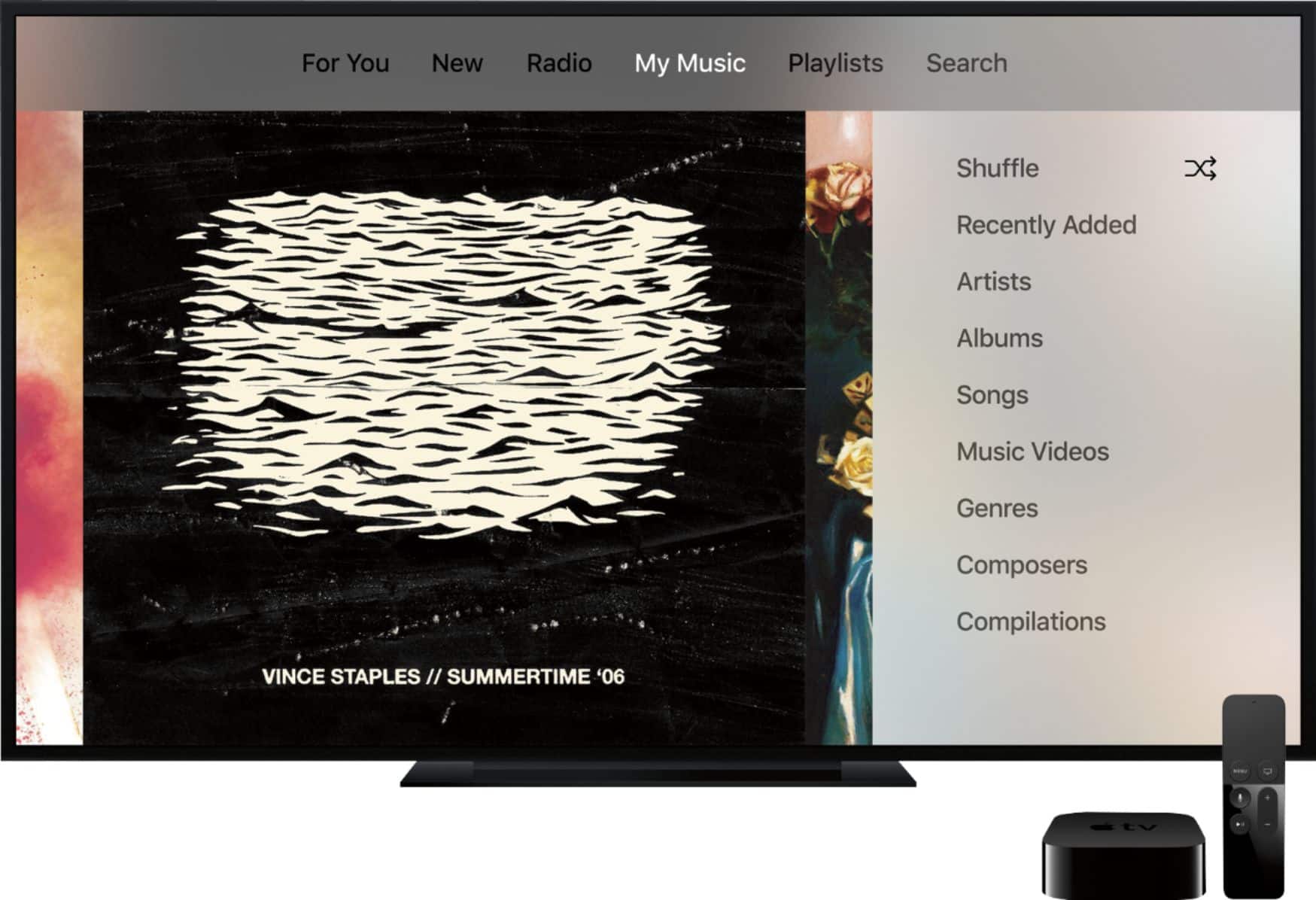 Alt View Zoom 19. Apple TV – 32GB (4th Generation) - Black.