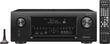 Denon - In-Command 1125W 9.2-Ch. Hi-Res With HEOS 4K Ultra HD HDR Compatible A/V Home Theater Receiver - Black - Larger Front