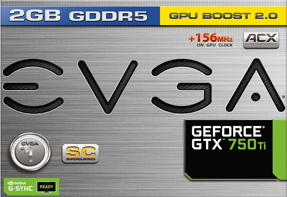 Best Buy Evga Geforce Gtx 750 Ti 2gb Gddr5 Pci Express 3 0 Graphics Card Black 02g P4 3759 Kb