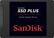 Front. SanDisk - 480GB Internal SATA Solid State Drive for Laptops - Black.