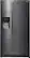 Front. Samsung - 24.7 Cu. Ft. Side-by-Side Fingerprint Resistant Refrigerator with Food ShowCase and Thru-the-Door Ice and Water.
