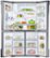 Alt View 1. Samsung - 28.1 cu. ft. 4-Door Flex French Door Refrigerator with Food ShowCase - Stainless Steel.