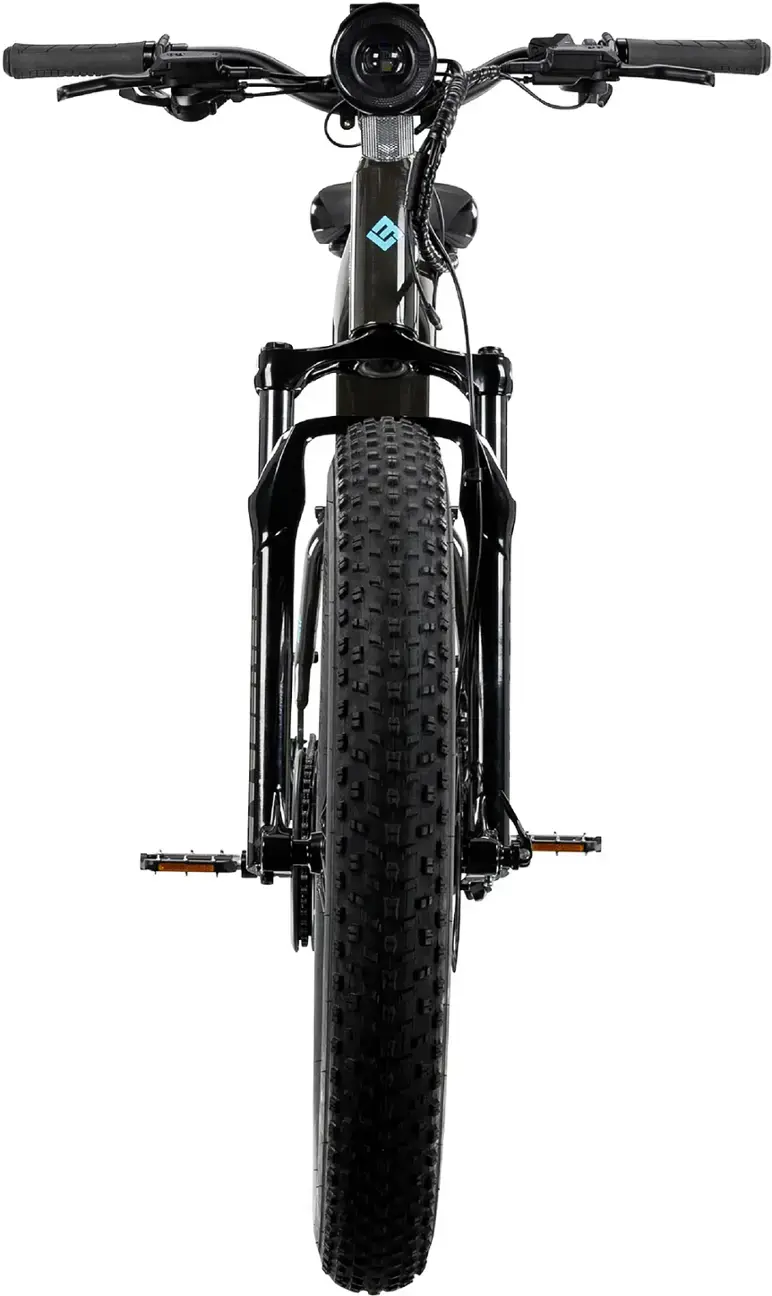 Alt View 9. Lectric eBikes - XPeak High-Step 2.0 Long-Range eBike (Max 80mi. Range/28mph Speed) + Rear Rack, Fenders, Headlight, Suspension Seat Post - Tempest Grey.