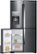 Alt View Zoom 14. Samsung - 22.1 Cu. Ft. 4-Door Flex French Door Counter-Depth Fingerprint Resistant Refrigerator with Food ShowCase - Black Stainless Steel.
