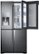Alt View Zoom 15. Samsung - 22.1 Cu. Ft. 4-Door Flex French Door Counter-Depth Fingerprint Resistant Refrigerator with Food ShowCase - Black Stainless Steel.