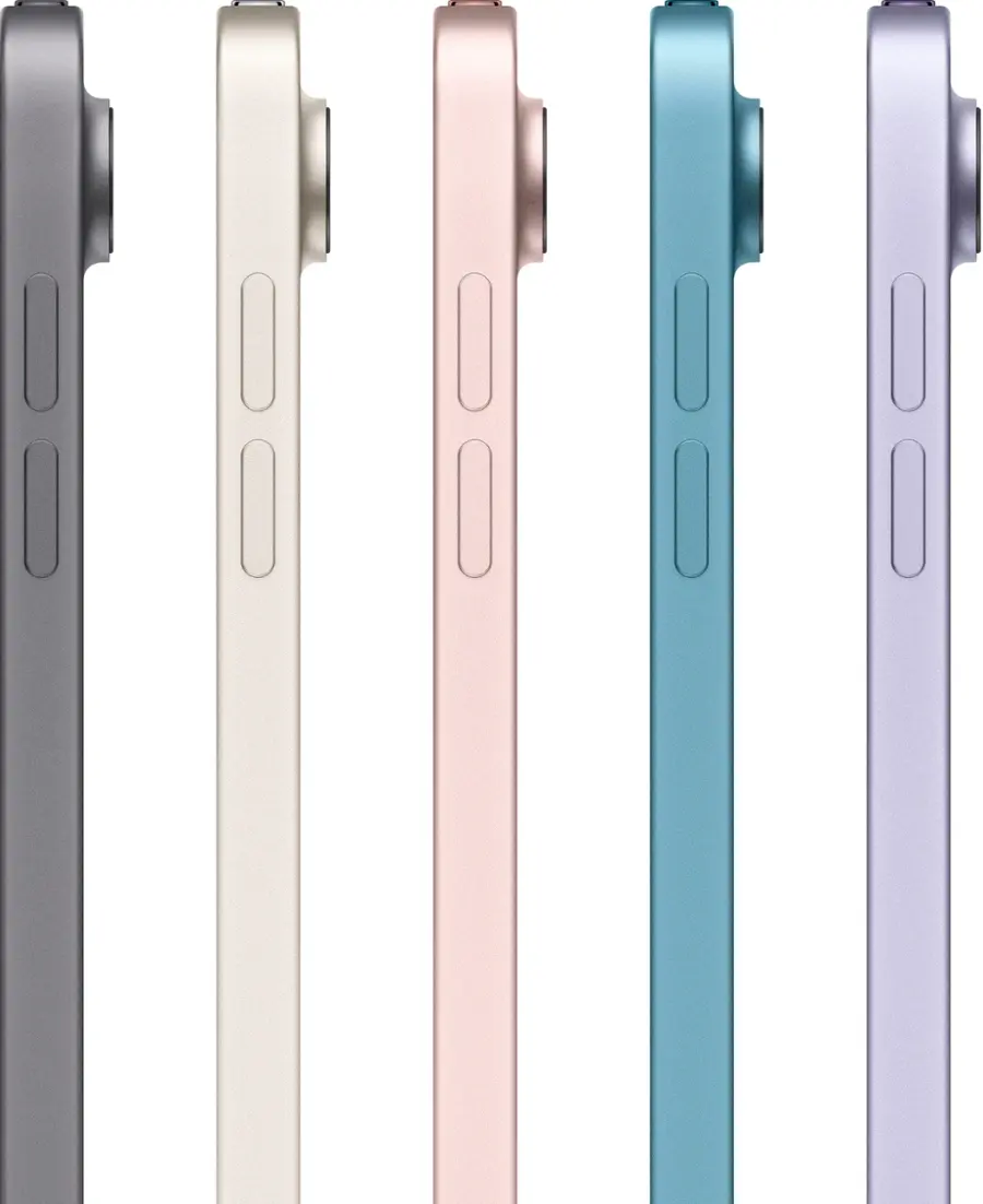 Alt View 12. Apple - 10.9-Inch iPad Air (5th Generation) M1 chip  Wi-Fi - 256GB - Space Gray.