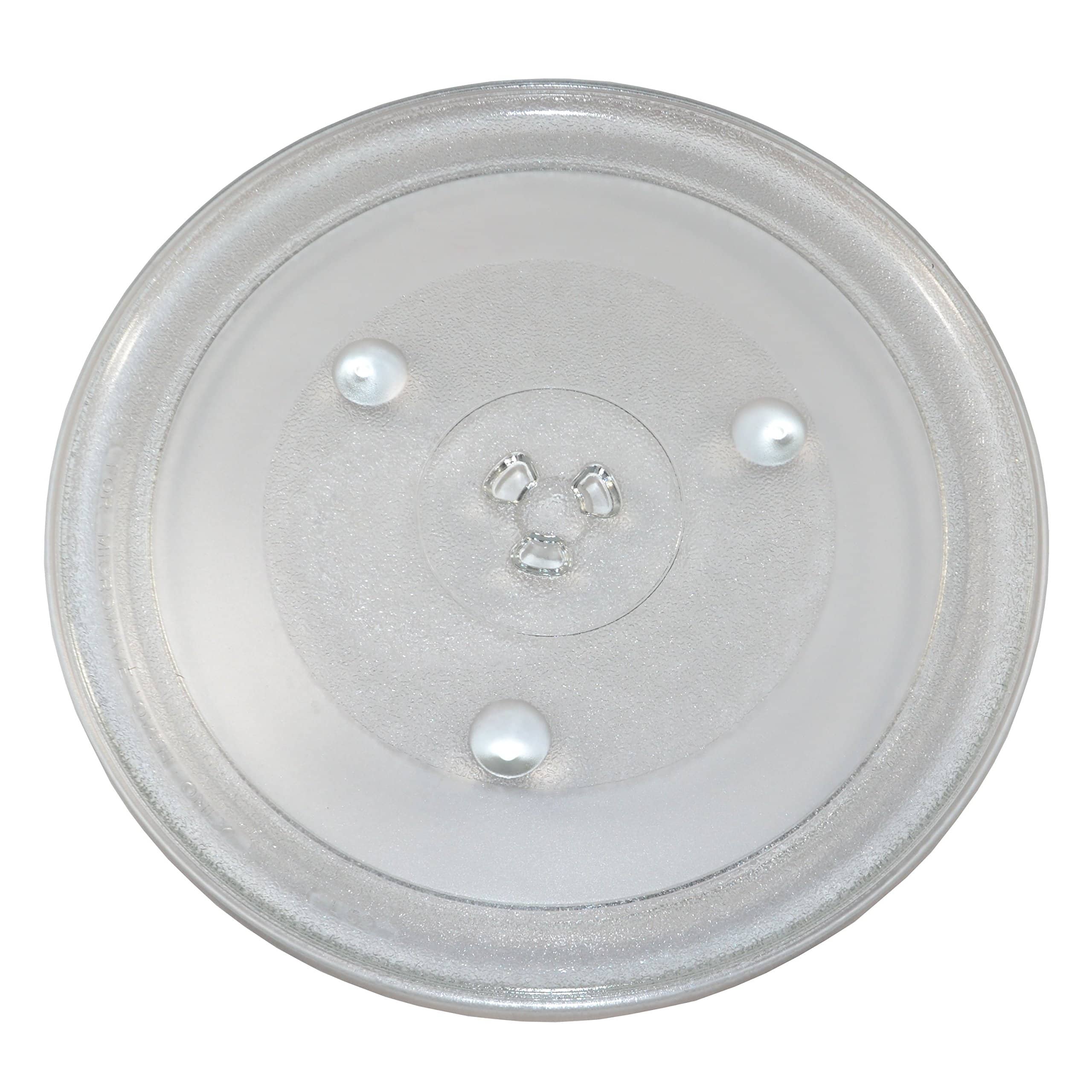 HQRP - 12-3/8 inch Glass Turntable Tray for Frigidaire 5304472062 CFCE1439LB CFCE1439LW CFCM1134LS FFCE1439LB MMV150 Microwave