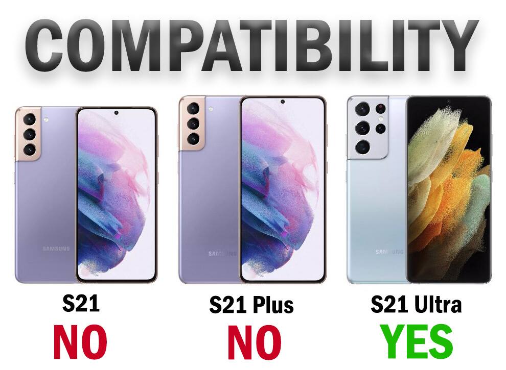 COMPATIBILITY SAMSUNG S21 NO S21 Plus NO S21 Ultra YES