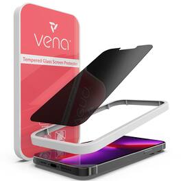 Vena - For Apple iPhone 14 Screen Protector Privacy, Tempered Glass Screen Protector For iPhone 16e iPhone 13 Pro - Clear