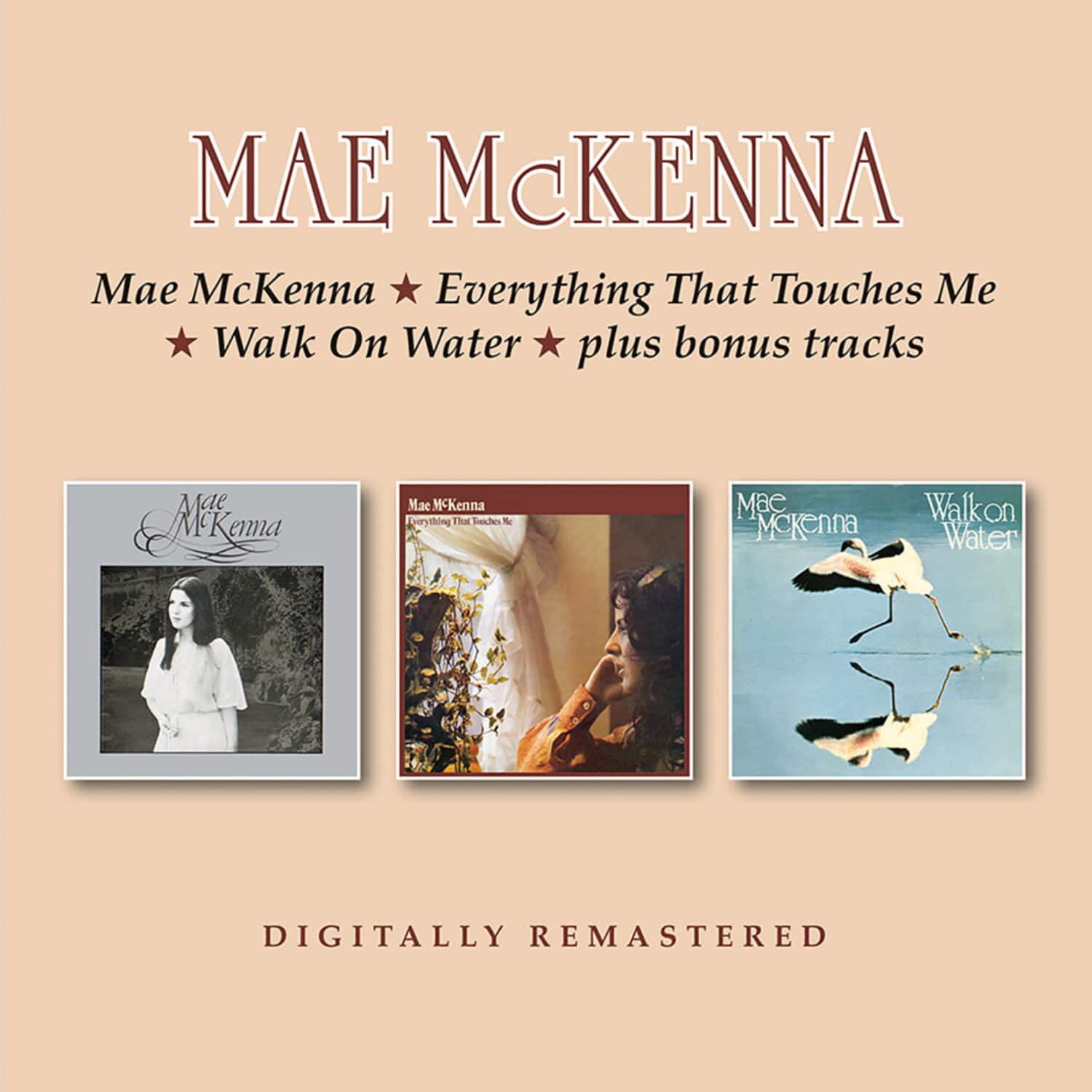 Mae McKenna - Mae Mckenna / Everything That Touches Me / Walk On Water + Bonus Tracks   - COMPACT DISCS [CD] price history on PriceWatchPro