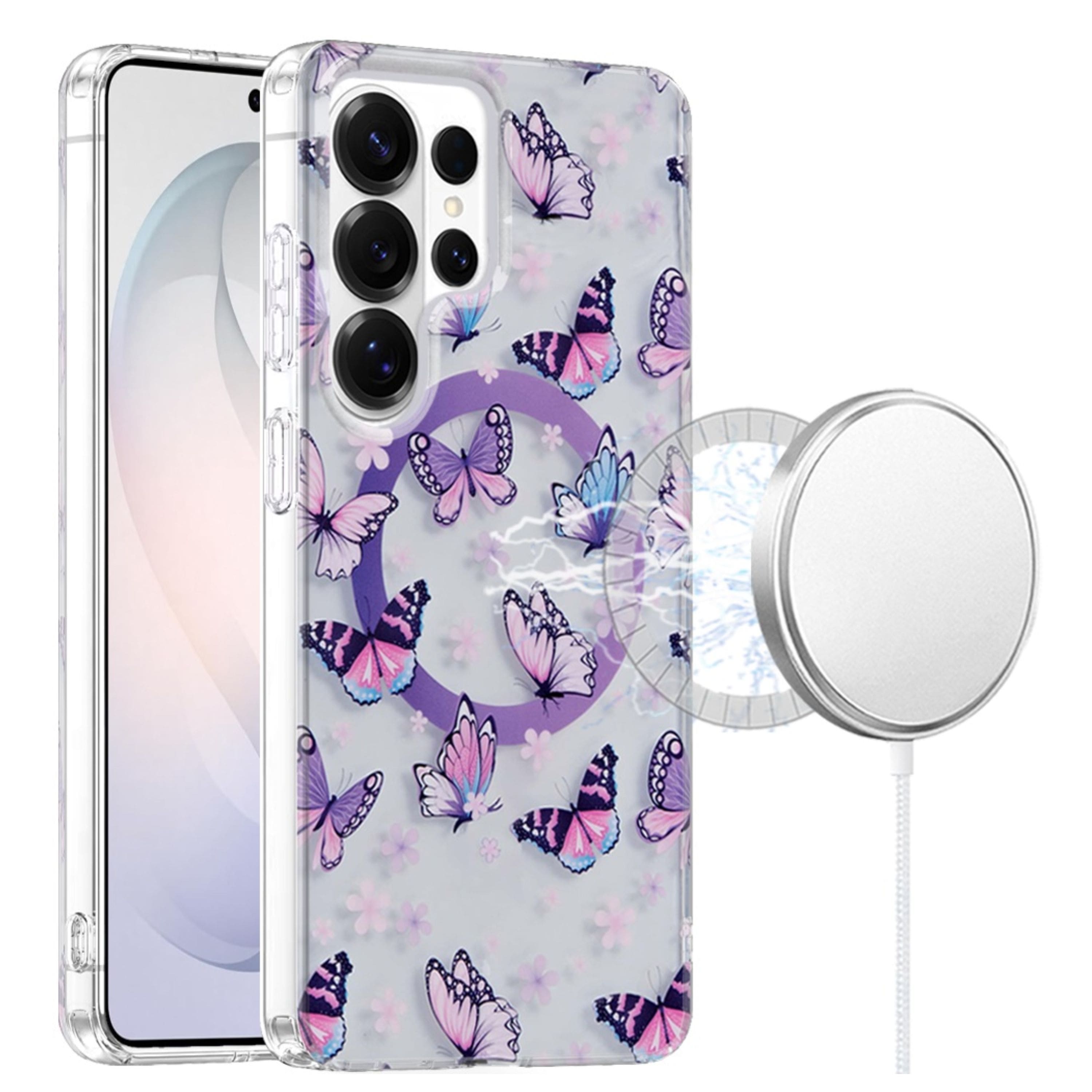 Kitcheniva - Dual Layer Magnetic Circle Case With Tempered Glass For Samsung Galaxy S26 Ultra E - Multicolor price history on PriceWatchPro