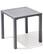 Front. Crestlive Products - Crestlive Products Aluminum Square Side Table Small Patio Coffee Bistro - Gray.