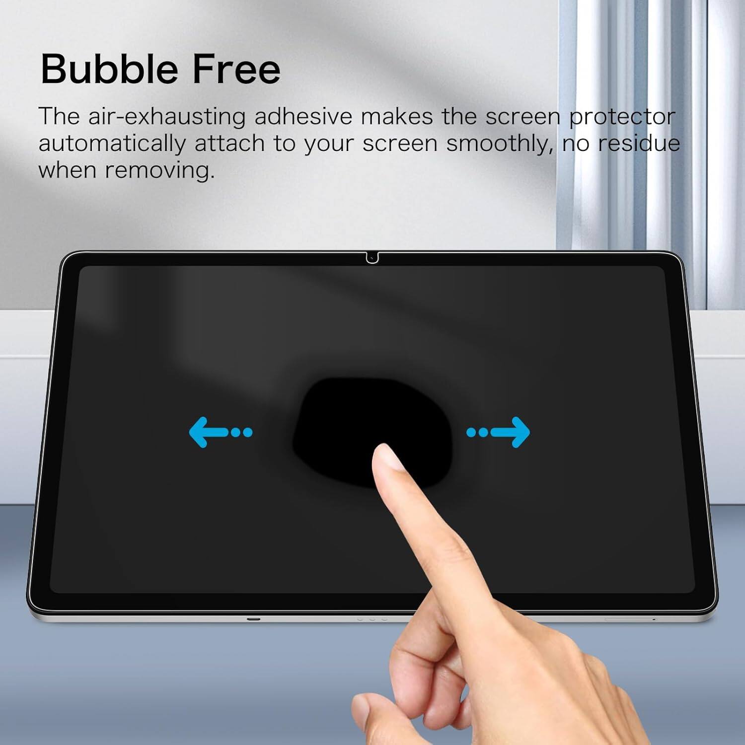 Bubble Free

The air-exhausting adhesive makes the screen protector automatically attach to your screen smoothly, no residue when removing.