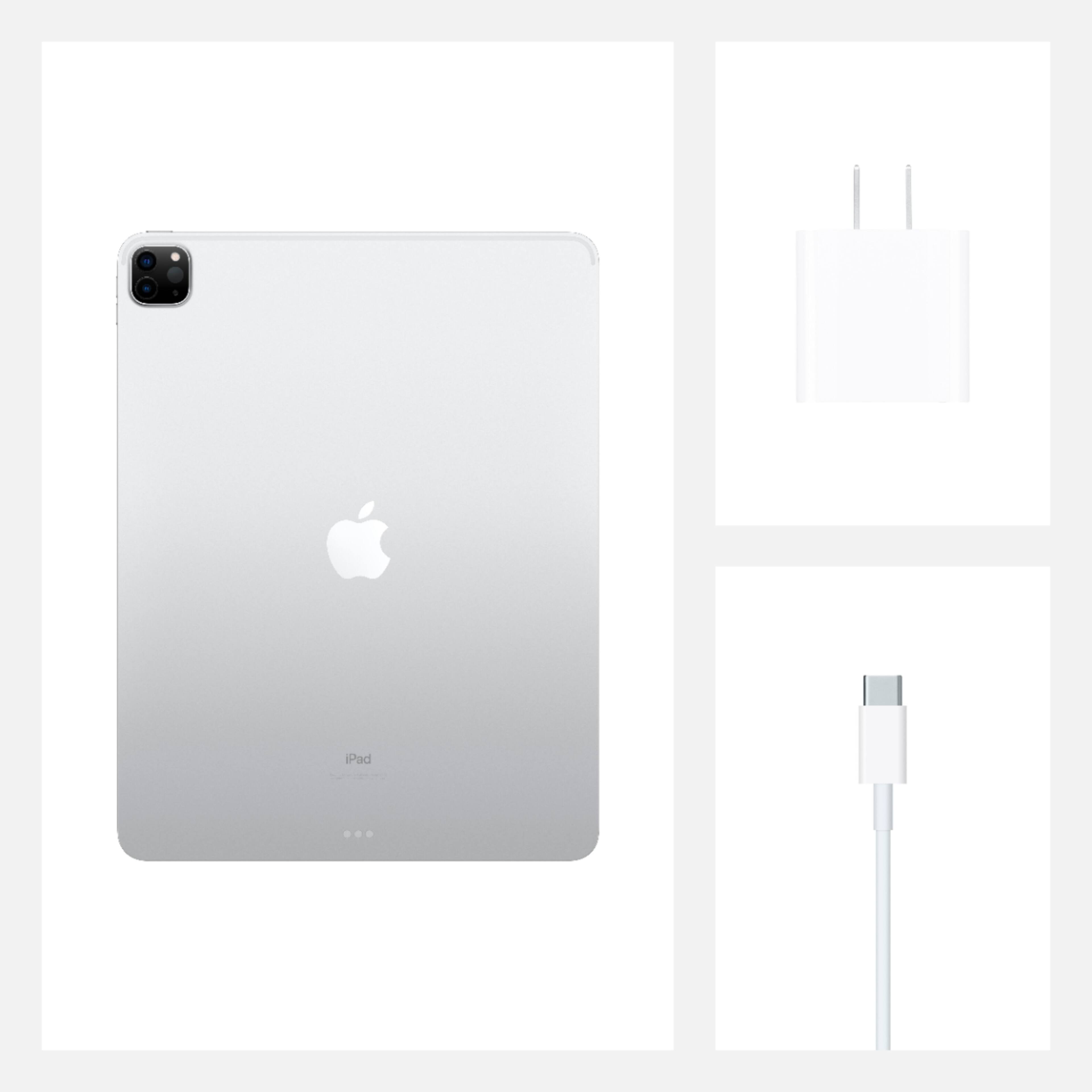 Alt View 18. Apple - 12.9-Inch iPad Pro (4th Generation) with Wi-Fi + Cellular - 1TB (Unlocked).